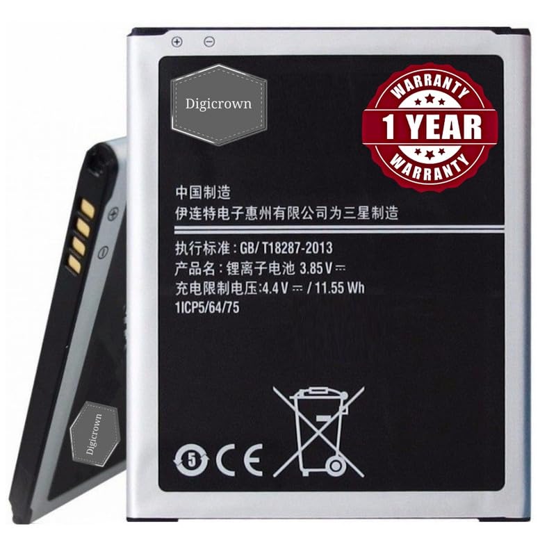 Digicrown Original Battery Compatible for Samsung Galaxy On7 Pro (SM-G600FY) - 1 Year Warranty - 3000 mAh (Compatible for On7 Pro)