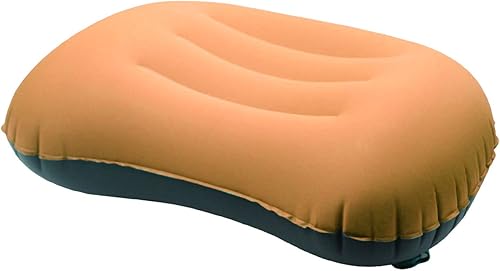Almohada inflable para mochilero y campamento para soporte de cuello y lumbar mientras acampas, mochileros, senderismo y viajes (naranja) disponible en Yaxa Venezuela