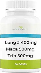 Long J 400mg + Trib + Maca 500mg - 60 Doses