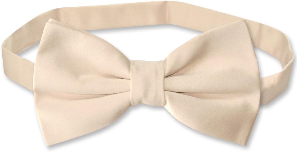 Vesuvio Napoli Men's Dress Vest & BowTie Solid PINK Color Bow Tie Set for Suit or Tuxedo - Image 3