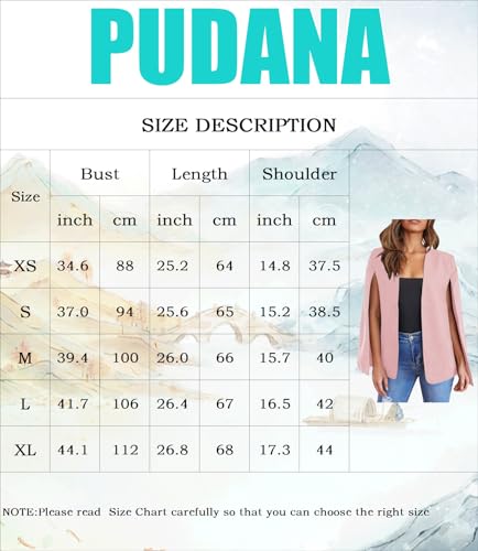 Womens Loose Blazer Elegant Cape Coat Business Casual Outwear Split Sleeve Open Front Blazer Jacket2