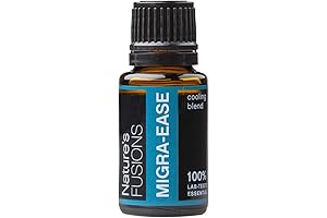 Nature's Fusions MigraEase Pure Essential Oil Blend: Essential Oils for Migraine Relief