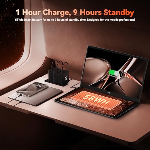 NIMO 2026 Gaming Laptop, 17.3" FHD IPS Large Screen, AMD R7 7735HS (Up to 4.75 GHz, Beat i7-12650H) Computer with 16GB DDR5 RAM 256GB SSD, 180° Vewing, Radeon 680M, Dual Fans, for Business, College - Image 5