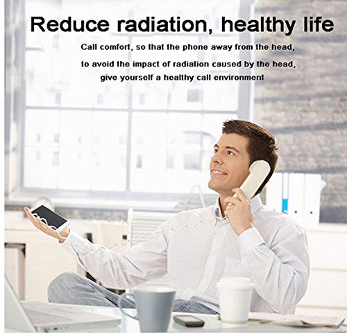 Image of GION Radiation Free Telephone Style Phone Coco Phone 3.5mm Wired Retro Handset Receiver Phone (1Pcs) (Multicolor)