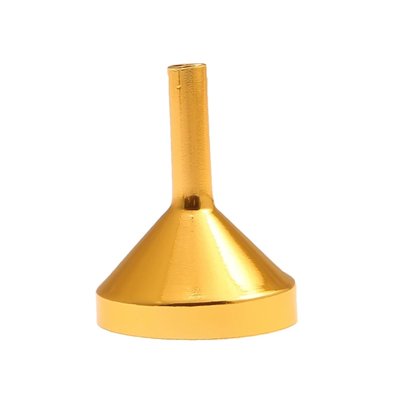Edelstahl-Trichter, Mini-Trichter aus Edelstahl, 10 Stück, mehrfarbig, 2 Größen, Nachfülltrichter for die Küche(Gold M 10pcs)