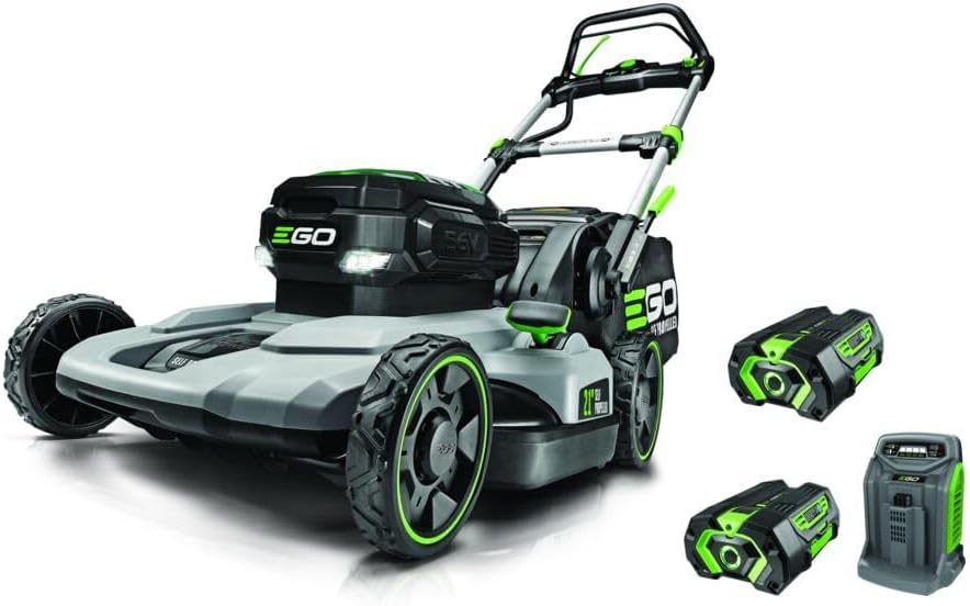 Ego Mower 21 Inch Self Propelled Dual Port Cordless Kit (Renewed)