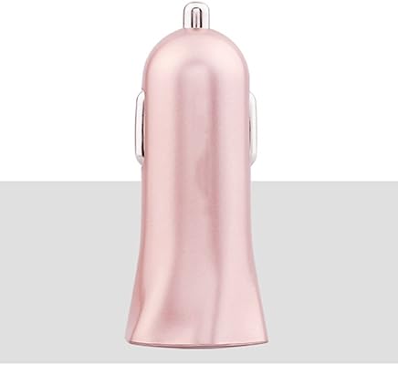 LR Cargador de Coche Dual USB 2.4A Cabeza de Carga Carga r?pida Cargador de tel?fono m?vil,Pink LR Cargador de Coche Dual USB 2.4A Cabeza de Carga Carga r?pida Cargador de tel?fono m?vil,Pink