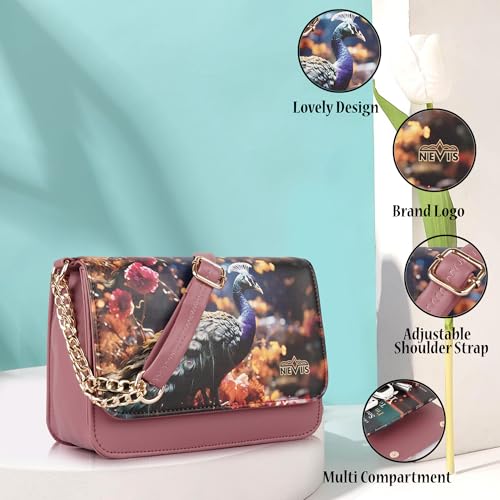 Image of Nevis Women's Stylish Sling Bag, Casual Crossbody Purse