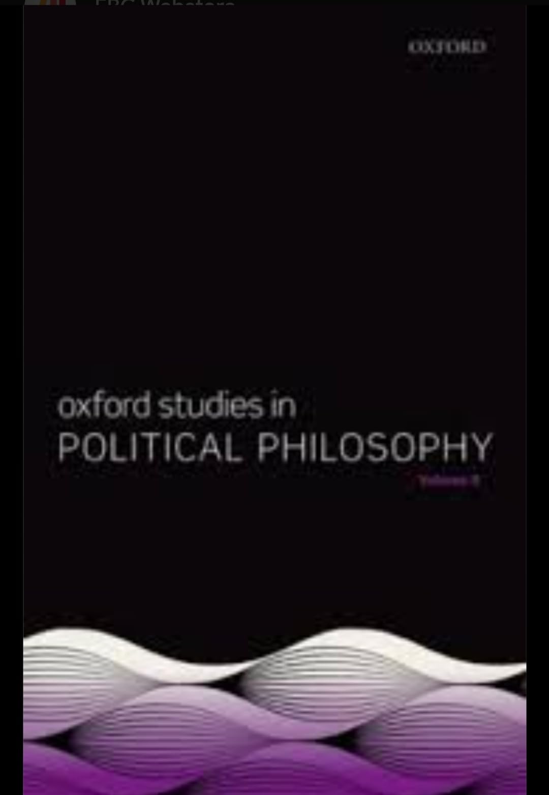 Buy Oxford Studies in Political Philosophy Volume 8 — BookShops.in