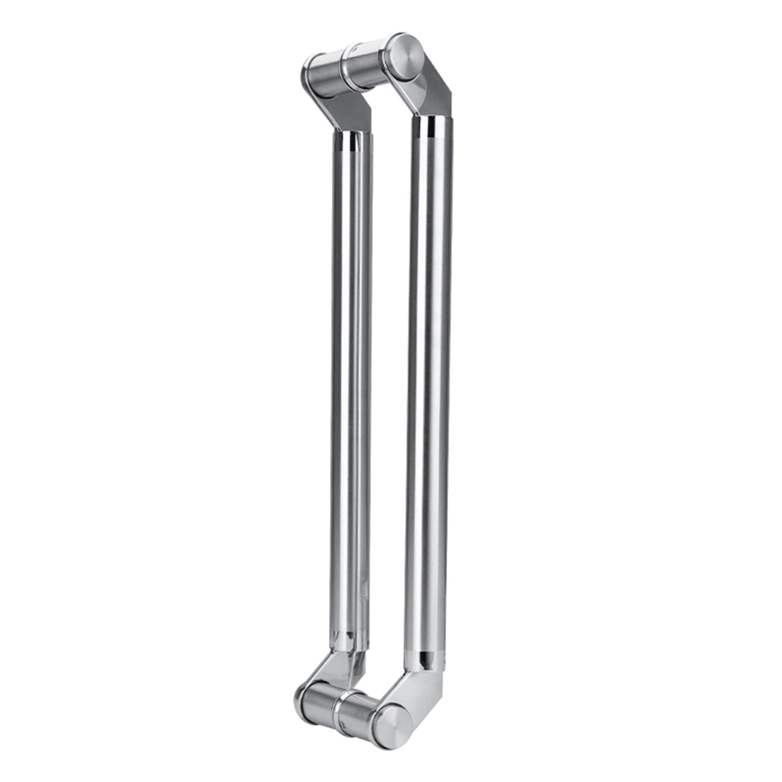 CWCQGH Sliding Barn Door Shower Door Modern Sliding Glass Door Handle, 24in / 31in/39in / 47 in Pull Push Handle for Office/Studio/Bathroom/Shop,Silver-80cm/31.4in