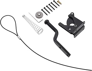 TEMKIN 1 Set Fence Door Lock Fences Metal Door Doorlock Door Locks Hasp Gravity Lever for Wood Fence Metal Door Latches Wood Fence Gate Lock Gravity Lever Fence Lock Iron Bolt Lock Metal Latch