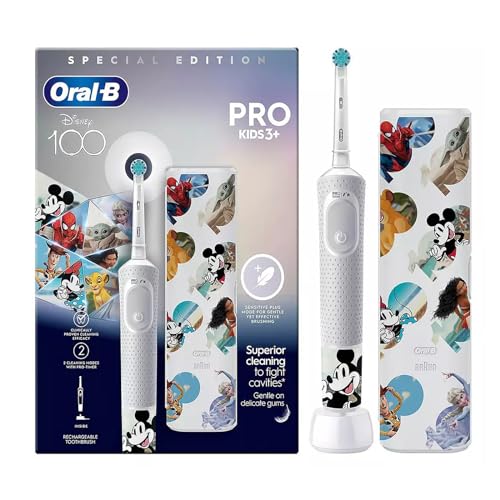 Oral-B Pro Kids Elektrische Zahnbürste, 1 Zahnbürstenkopf, 4...