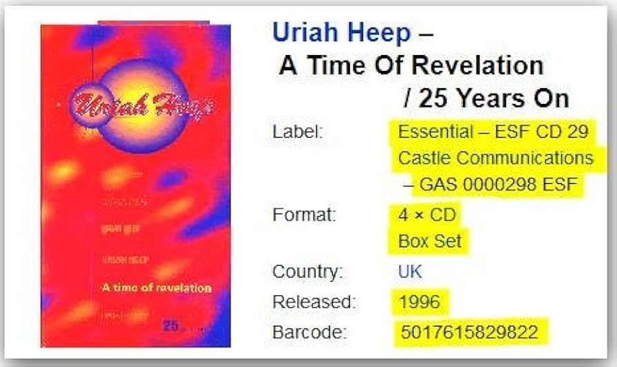 Amazon.de:A Time of Revelation/4 CD Set