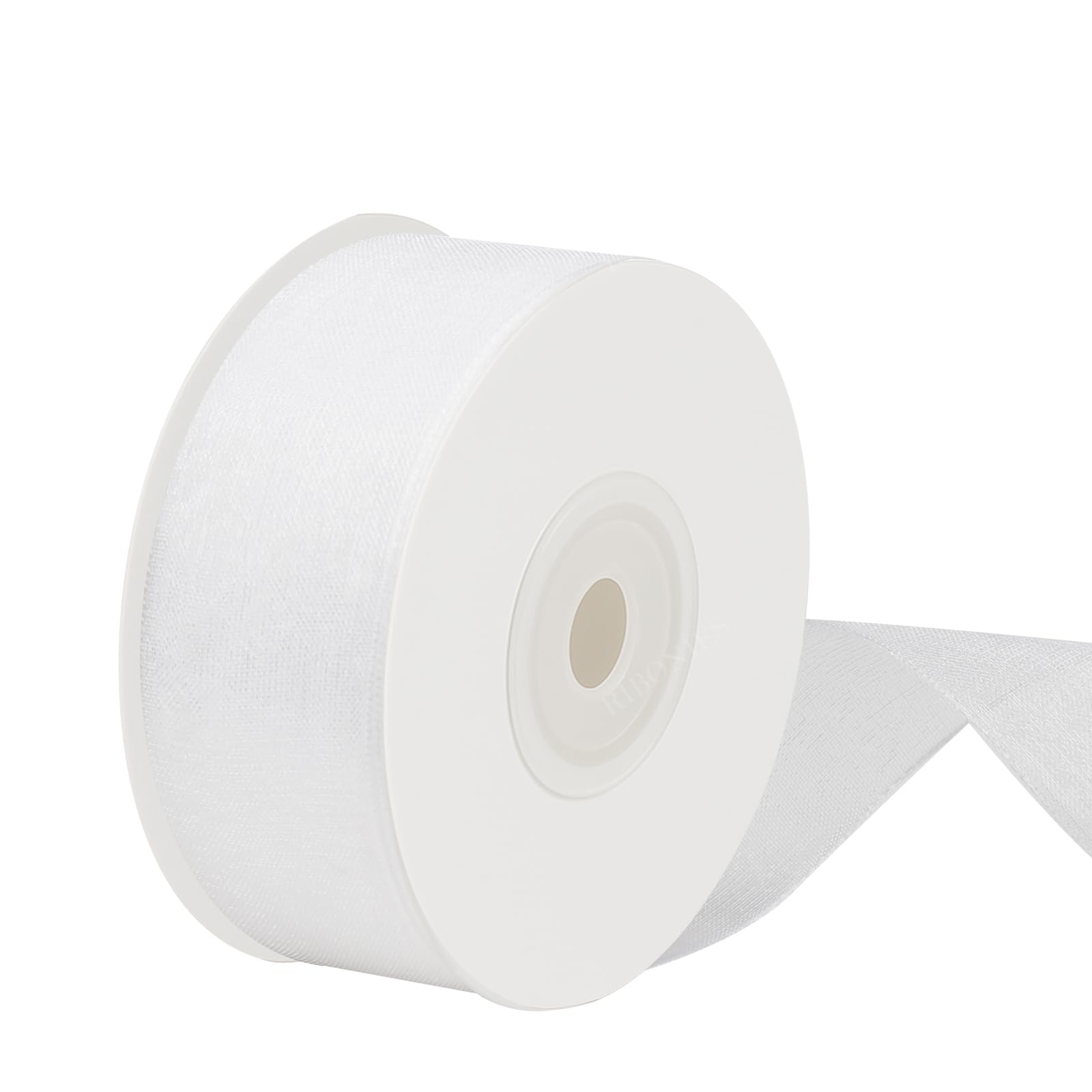 White Organza Ribbon, 25mm × 23m
