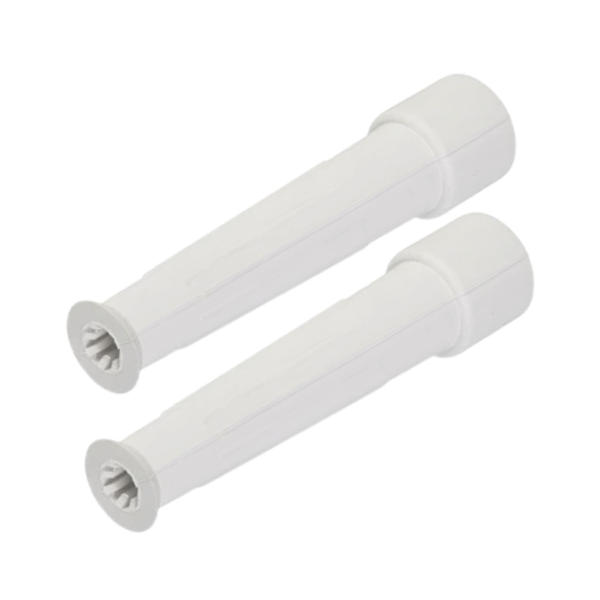 Jr Henry White Anti-Splash Tap Swirl Nozzles (2 Pcs) Large Swirl For 1/2-Inch Tap