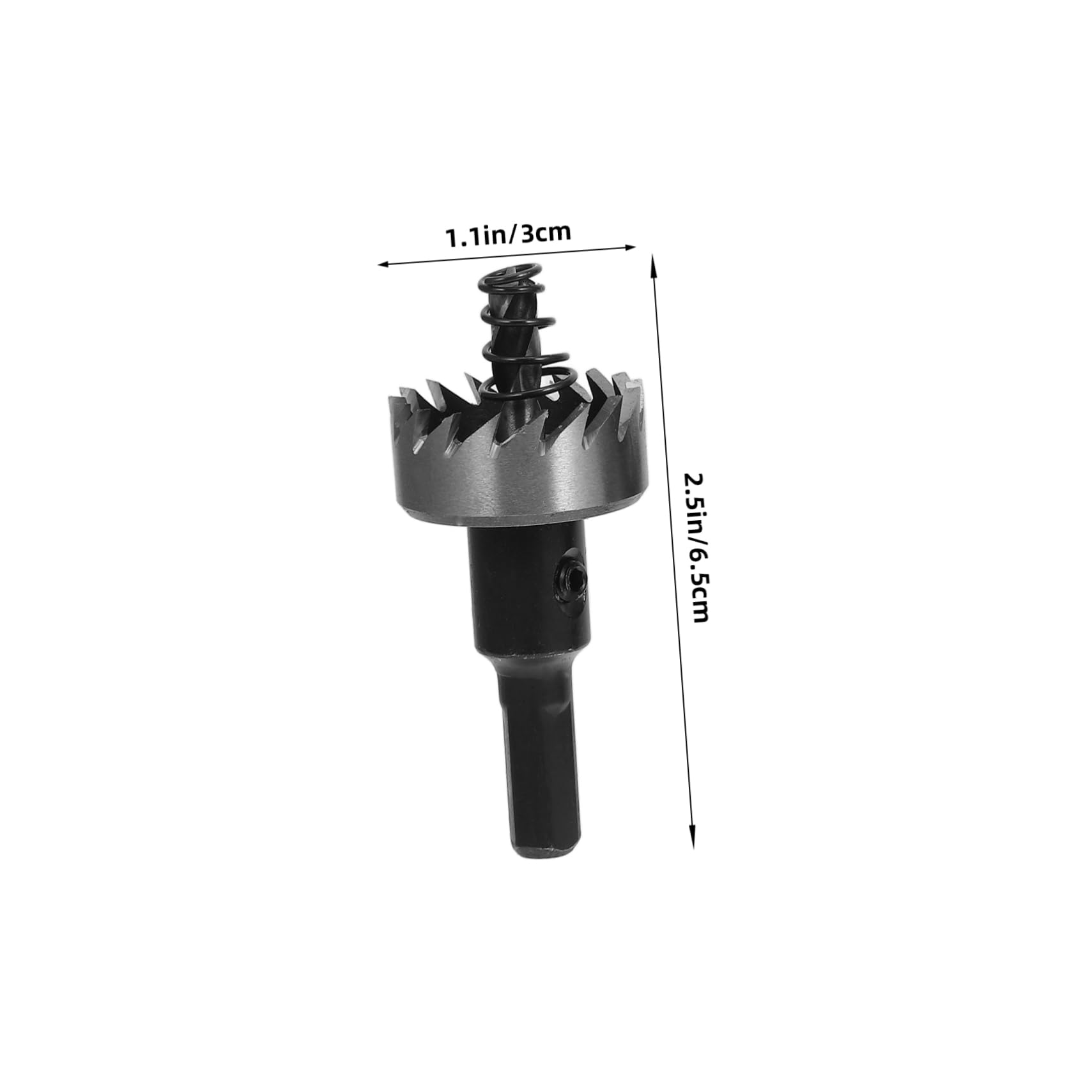 Veemoon Hole Saw Kit for Door Peep Holes Dry Drill Bits for Marble Granite High-Speed Steel