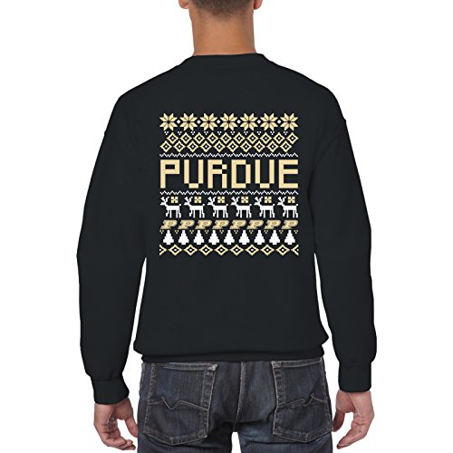 Purdue Boilermakers Fair Isle Christmas Sweatshirt - Image 5