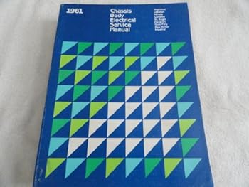 Paperback 1981 Diplomat LeBaron Mirada Cordoba Chassis Body Electrical Service Manual Book