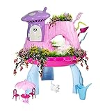 Greenbo Fairy Garden Kits for Girls and Boys Kids Gardening Set with Cool Mist Spraying Function Indoor Outdoor Play Activity Gardening Tool Set Toys for Kids Toddlers Ages 3 up