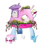 Greenbo Fairy Garden Kits for Girls and Boys Kids Gardening Set with Cool Mist Spraying Function...