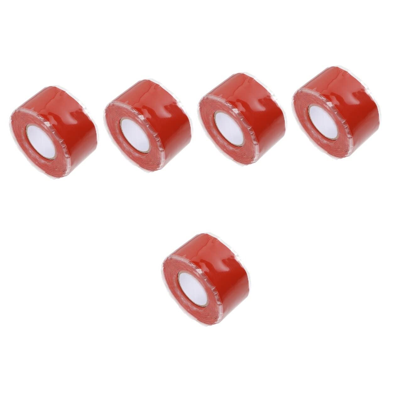 5pcs Flexible Seal Tape Repair Tape for Leaks Silicone Rubber Waterproofing