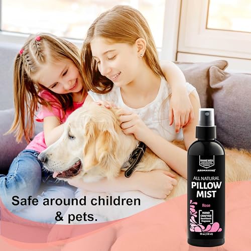 Aromasong Rose Pillow Spray - All Natural Calming Linen & Bedtime Mist For Sleep - Aromatherapy Botanical Essential Oils For Sleeping thumb #4