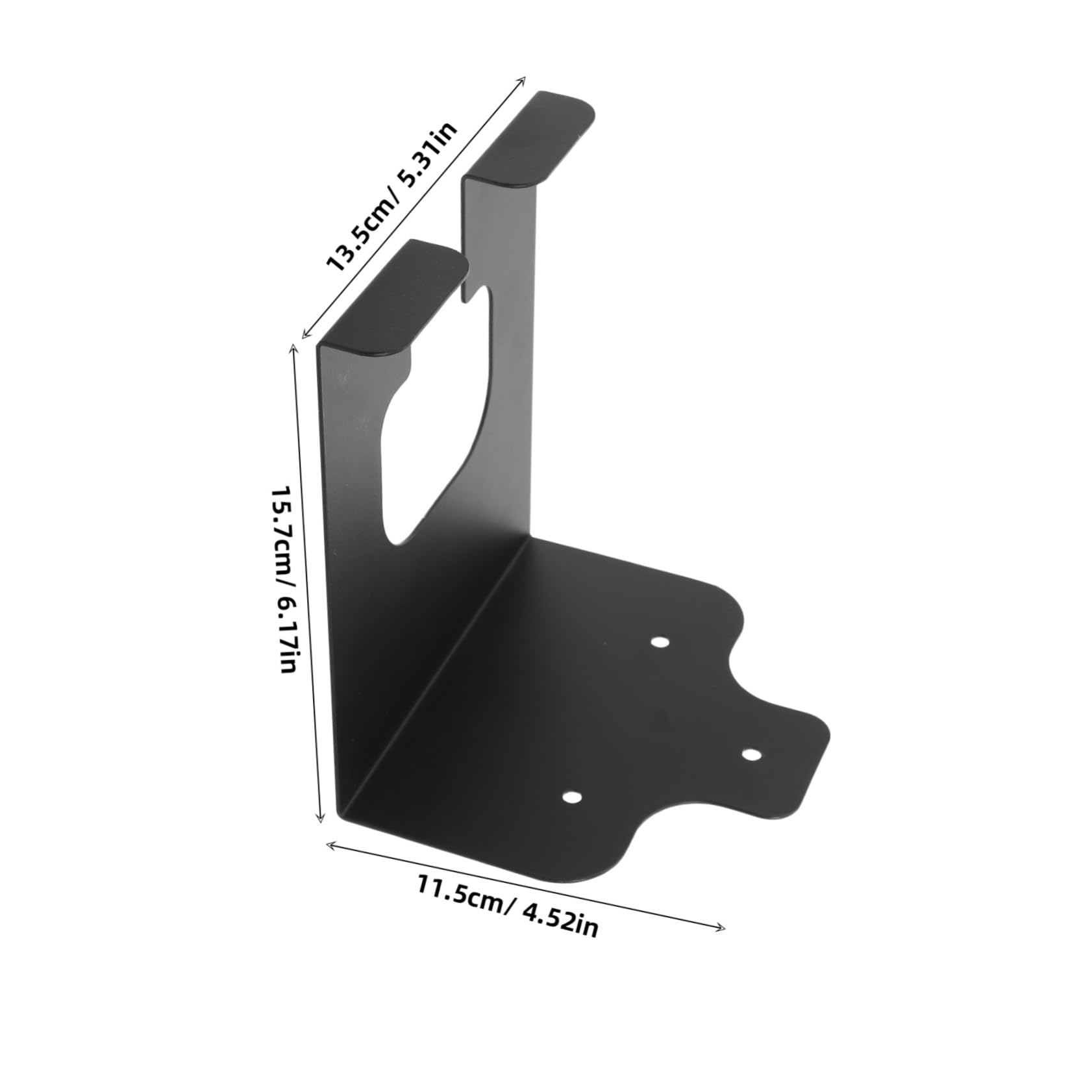 GRIRIW Mounted Barbell Holder Weight Rack for Space Saving Storage Home Gym Chic Design Blends with Decor Easy Installation Barbell Rack for Efficient Workout Setup