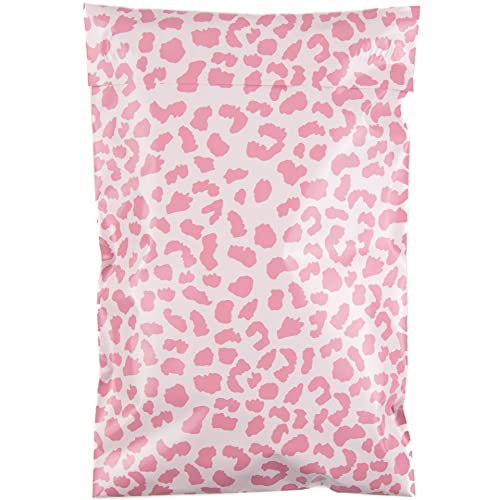 Image of Inspired Mailers - Poly Mailers 6x9-100 Pack - Rose Gold Cheetah Mailers - Package Envelopes - Mailers Poly Bags - Cute Packaging Bags for Shipping - Poly Mailer 6x9 - Shipping Bag