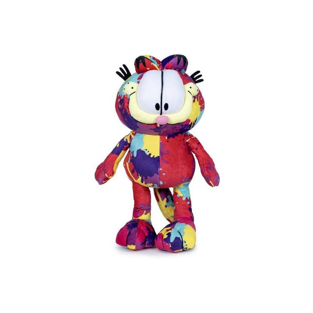 FLOWTOYS Garfield Colourful Cat Plush Toy 35cm Official Licensed Product Special Collection, Multicoloured, 35 cm - Image 2