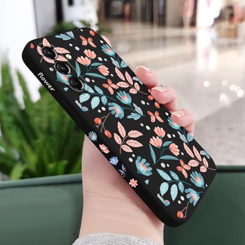 Coque Samsung S24 Plus silicone noir anti-chute protection fine
