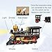Train Set for Kids - Electric Remote Control Train Track Around Christmas Tree, Steam Locomotive Engine Train Railway Kits w/Smoke, Light & Sounds, Christmas Toys Gifts for 3 4 5 6 7 8 Year Old Kids