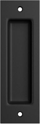 SMARTSTANDARD Barn Door Handles, Flush Pull 6 1/2
