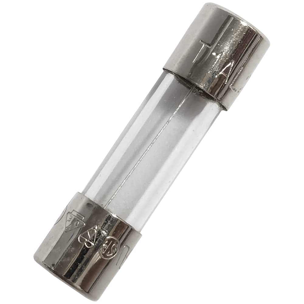 20 Fusibles De Vidrio De Soplado Rápido De 5 X 20 Mm, 1.25 A, 1.25 A, 250 V, 0.2 X 0.78 Pulgadas, F1.25AL250 V