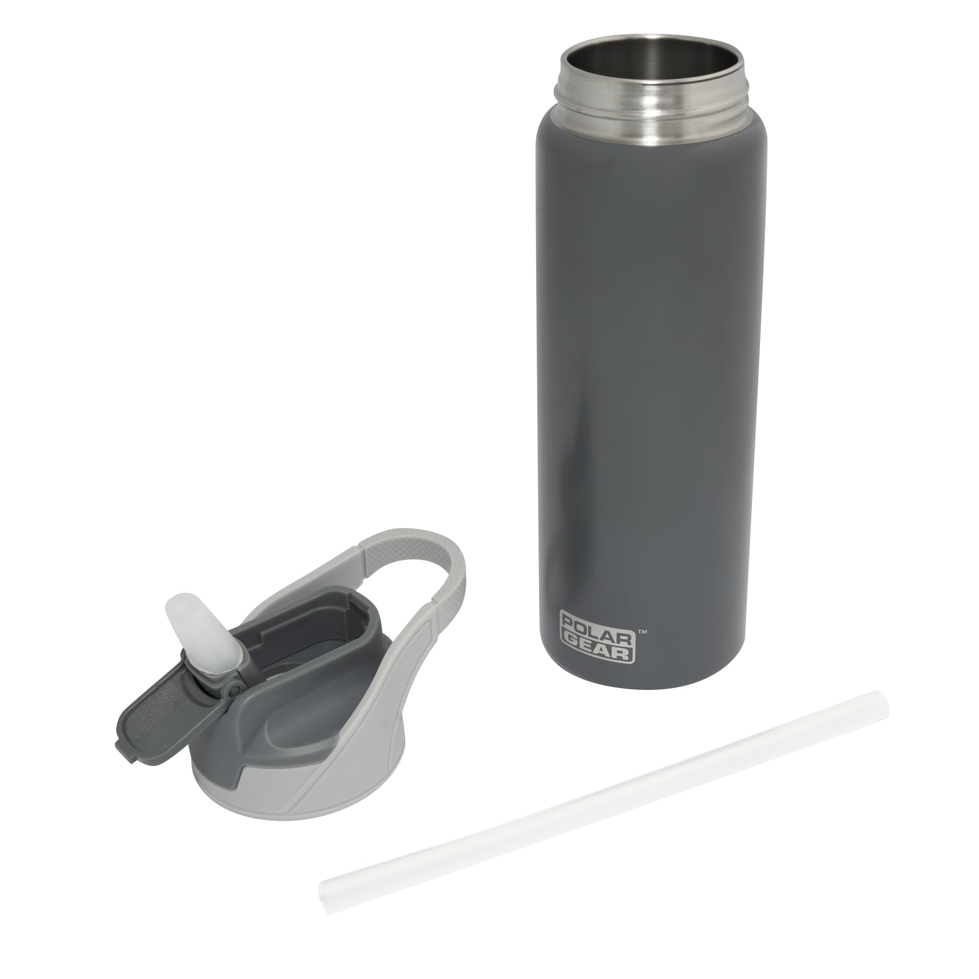 Polar Gear 575ml Stainless Steel Water Bottle with Straw, Double Wall Insulated Water Bottles With Straw - Image 2