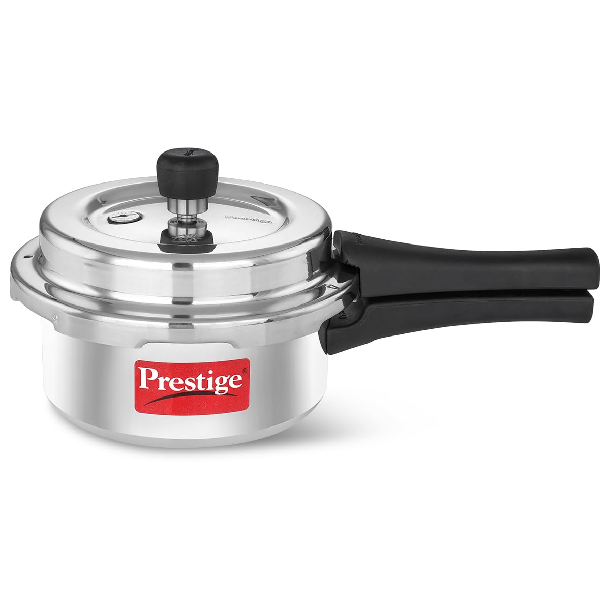 2 Litre Aluminium Popular Svachh Outerlid Pressure Cooker|Deep Lid for spillage Control|Virgin Aluminium|Gas Compatible|Controlled Gasket Release System|5 years warranty|ISI Certified