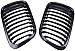 YJSZJY Kühlergrill Fahrzeugklasse Für B-Mw 3Er E46 Compact 325Ti / 328I / 320I / 316Ti / 330D 2001-2005 (Farbe: Chrom)