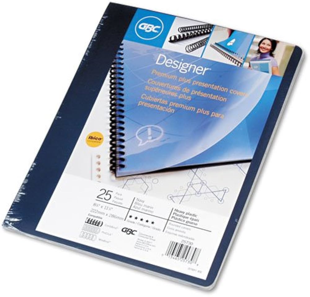 Amazon | Swingline GBC – 不透明プラスチックバインドシステムカバー