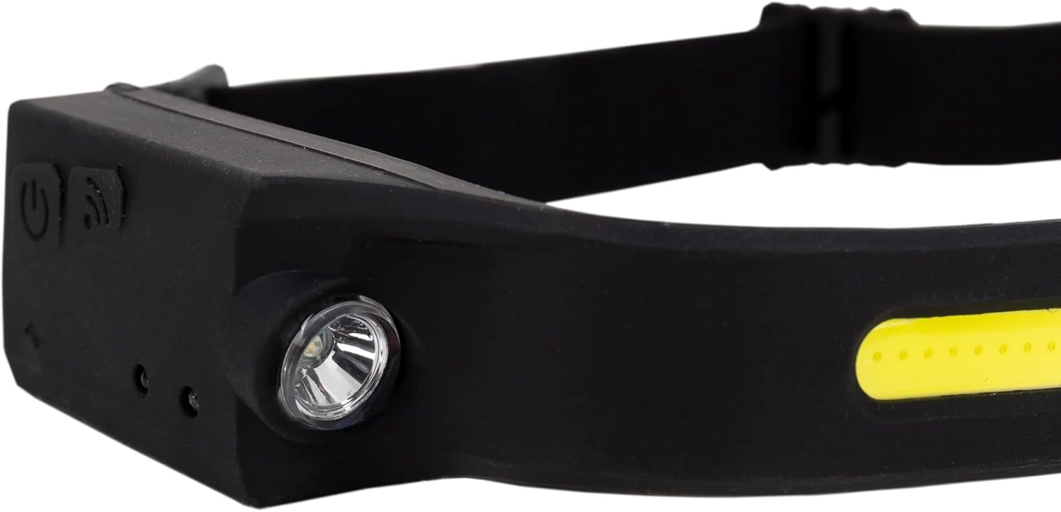 Cofan Dual Head Flashlight | with Activation Sensor | 350 lm