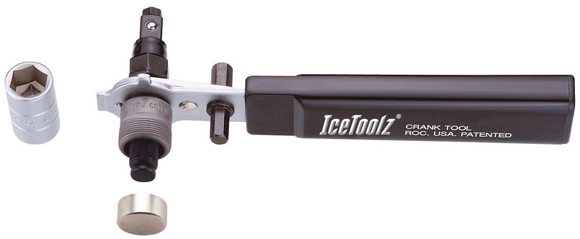 IceToolzDeluxe Crank Tool with Handle – Thin-Walled Cr-Mo Steel for BMX & SunTour Freewheels