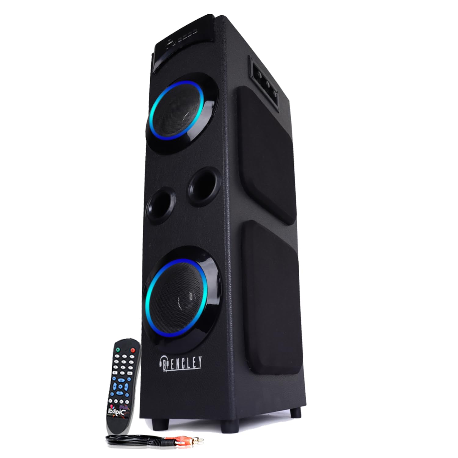 BENCLEY Legacy Double Woofer Tower Speakers/Bluetooth Speaker/Multimedia Speaker/Home Theater with FM Pen Drive Mobile Aux Support (60 cm Height)