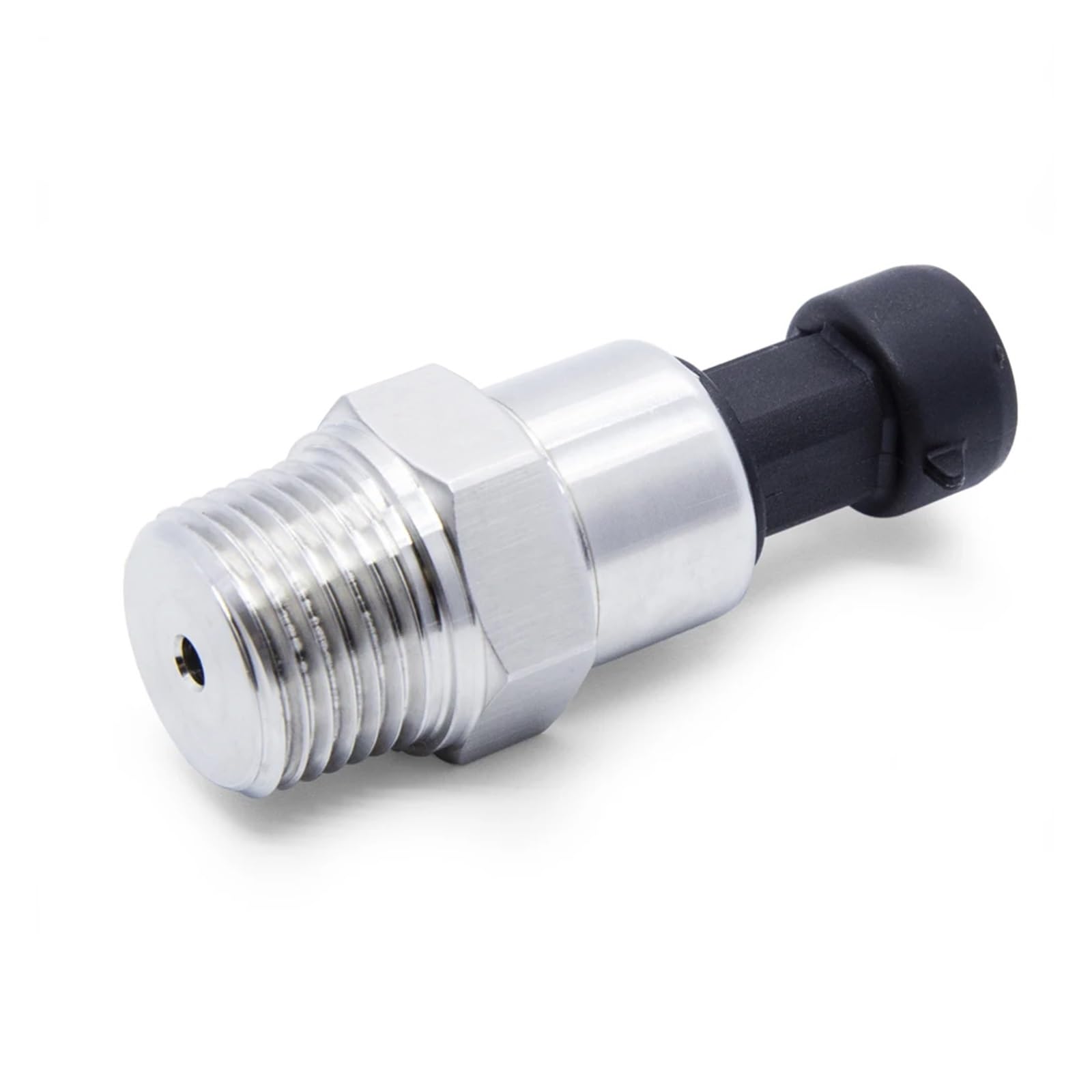 LBBCQVJK Pressure Sensor Water Fuel Gas Air 1/2NPT DC 5V 0-4Mpa 0.5-4.5V Ceramic Stainless Steel Pneumatic Pressure Sensor(0-2.5Mpa)