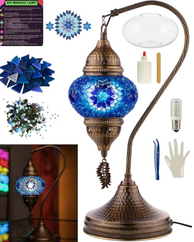 Kit lampe mosaïque turque DIY décoration intérieure salon