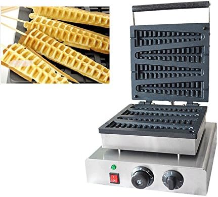 220V Non-Stick Electric Commercial Lolly Waffle Maker Machine 220V 4pcs/time ;TM79F-32M UGBA471451