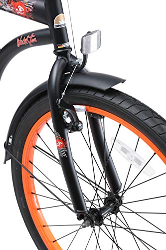 Miniatura 7 de Bikestar Bicicleta Infantil Para Niños Y Niñas A Partir De 10 Años Bici 24 Pulgadas Con Frenos 24 Edición Cruiser Negro