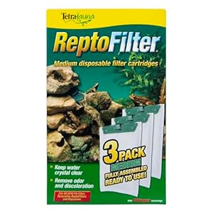 Tetra ReptoFilter Cartridges – Medium 3 pack, green (25845)