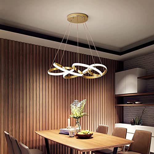Lustre suspendu à intensité variable avec télécommande pour grand salon - 7