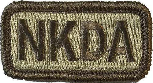 NKDA Tactical Patch 2"x1" - No Known Drug Allergy