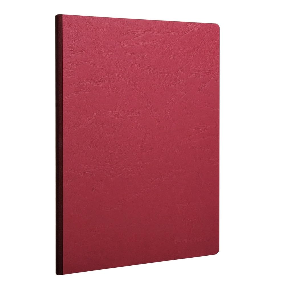 Age Bag' Clothbound Notebook, A4, Lined, 192 Pages - Red