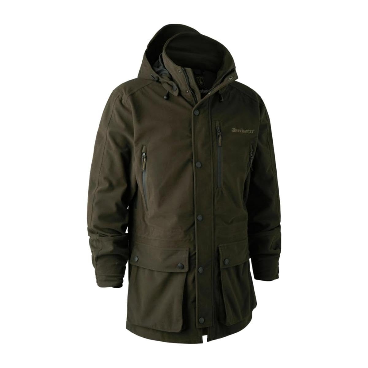 Deerhunter PRO Gamekeeper jacket - Peat XXX-Large Brown - Hunting jacket insulated weatherproof for Men