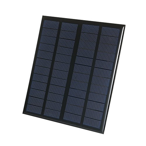 Gecheer tragbar Solar Ladegerät Solarpanel 3W 12V Solar Panel Solarmodul Solarpanel ideal, Solarzelle Photovoltaik… – Bild 5